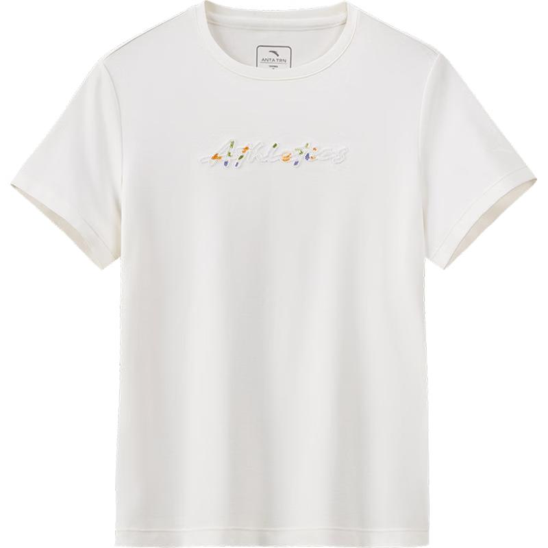 Anta Women's Ice Yarn Athletic Short Sleeve T-Shirt