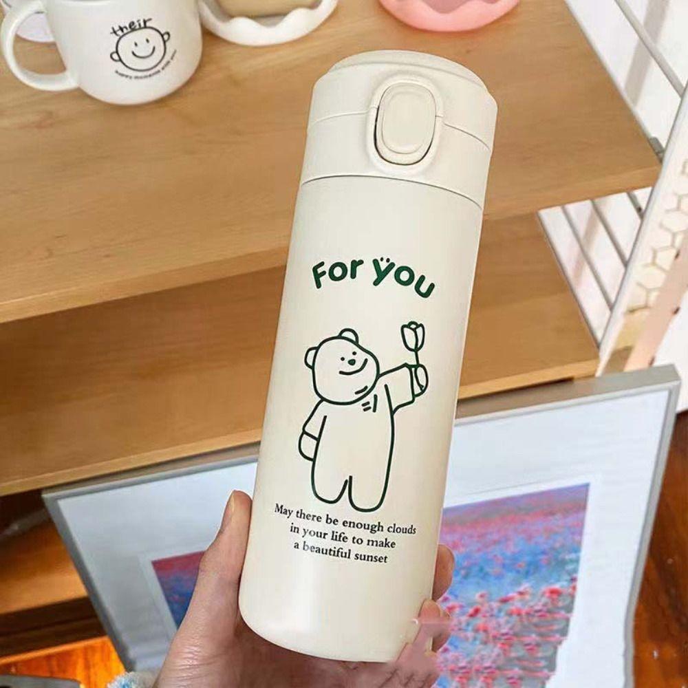 Теплая дорожная бутылка для воды из нержавеющей стали, термос, термокружка