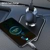 Двойное мини-USB автомобильное зарядное устройство Micro USB кабель прикуривателя 11,5 футов шнур питания розетка зарядное устройство для видеорегистратора видеорегистратор GPS видеорегистратор
