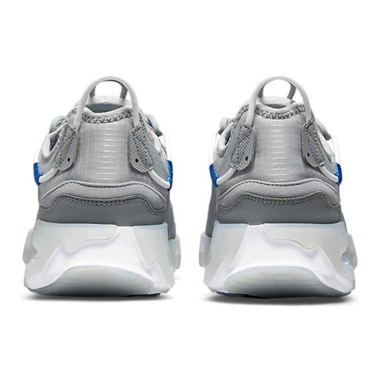 Nike React Live Light Smoke Grey Hyper Royal Мужские кроссовки Particle-Grey White CV1772-004