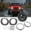Кронштейны для крепления фар для Jeep Wrangler JK 2007-2017 7-дюймовые круглые кронштейны для крепления фар, комплект для удержания