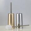 Toilet Brush Golden With Holder Creative Nordic Style Wc Brush Bathroom Cleaning Brush Bath Accessories Household Floor Cleaning