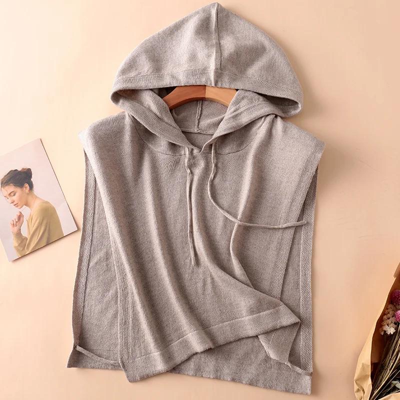 Women Wool Detachable Collar Fake Neck Mock Hooded Solid Color False Sweater Ladies Turtleneck Neckwear Clothing Accessories