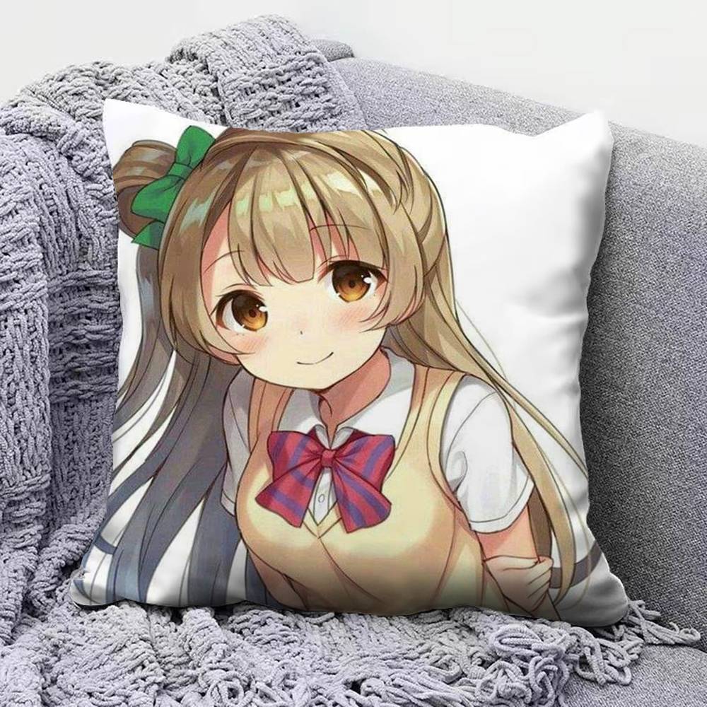 Minami Kotori Anime Girl Love Live  Home Sofa Cushion Covers and Aecorative Custom Pillow Covers