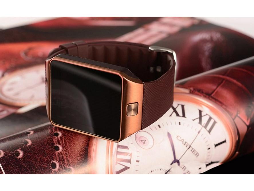 Умные часы DZ09 Bluetooth для детей с шагомером и совместимостью с SIM-картой