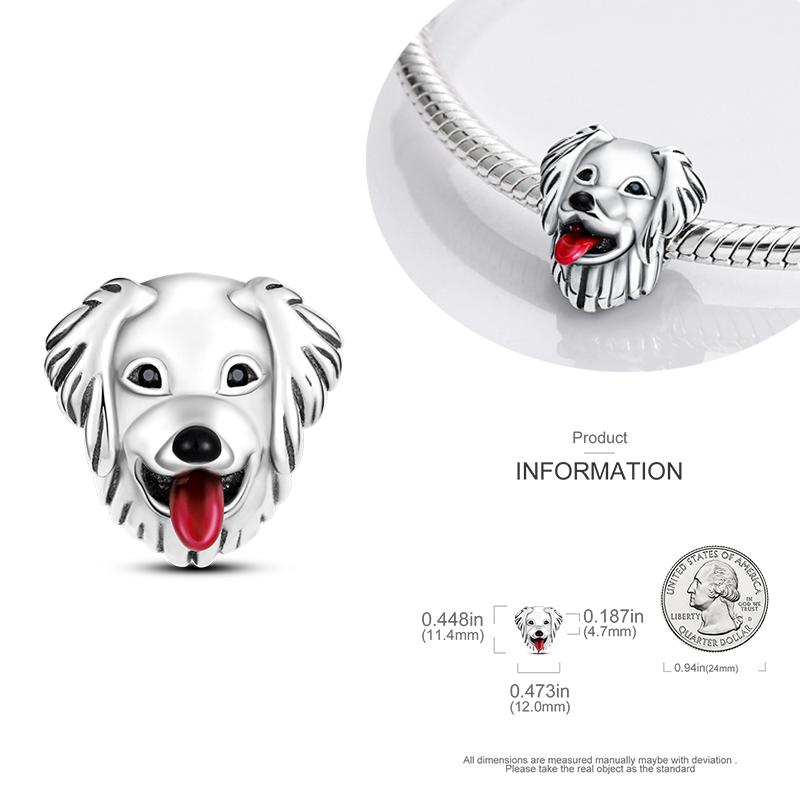 Charms Copper Beads For Women Fit Original Bracelet Animals Diy Pendants Jewelry