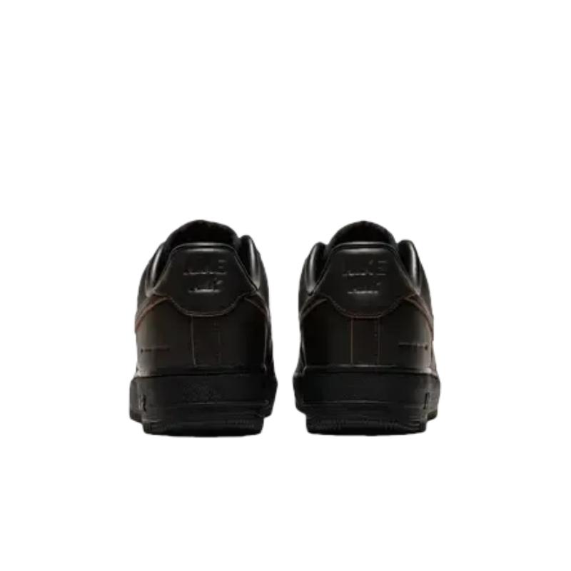 Nike Air Force 1 Low 07 Premium Мужские Код Морзе Бархатный Коричневый Черный Металлический Золотой IM8056-220