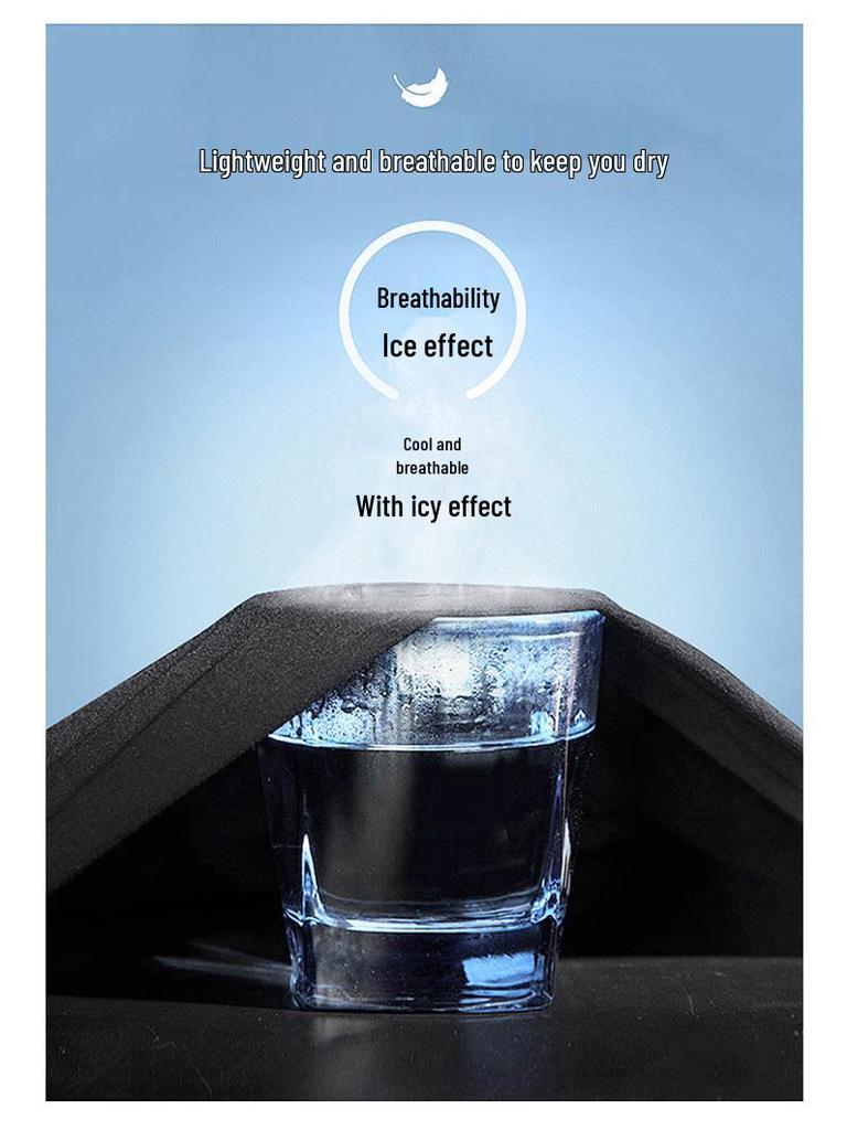 Мужские спортивные шорты больших размеров из быстросохнущего ледяного шелка - Дышащие, высокоэластичные, для активного отдыха и повседневной носки