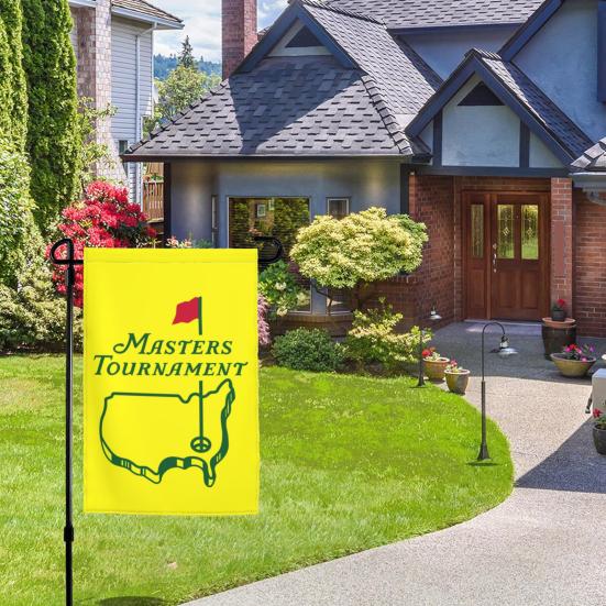 Двусторонний флаг для гольфа, баннер для сада, дома, в помещении, на открытом воздухе, дворе, устойчивый к выцветанию, забавный, для вечеринки в гольф