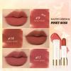 Приятная для кожи натуральная супергладкая губная помада для макияжа с высоким содержанием пигмента для женщин