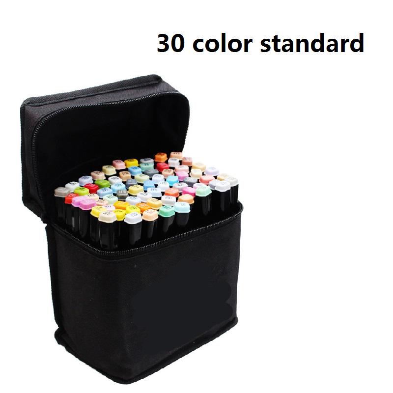 30Pcs/Set Touch Five Colors Marker Set Touch New Art Twin Tip Marker
