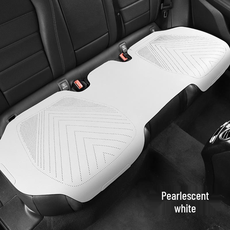 Универсальный замшевый комплект подушек для автомобильного сиденья - Всесезонный, Трехкомпонентный, Готовый к лету, Тонкая подушка с поясничной поддержкой.