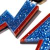 Lightning Punk Eardrop Accessories Acrylic Exaggerated Trend Earrings  Women