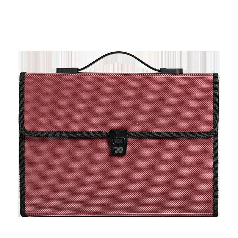 Сумка для органов формата А4, многослойная папка, большая вместимость, портативные офисные сумки для документов, настольный органайзер для хранения файлов с данными, портфель