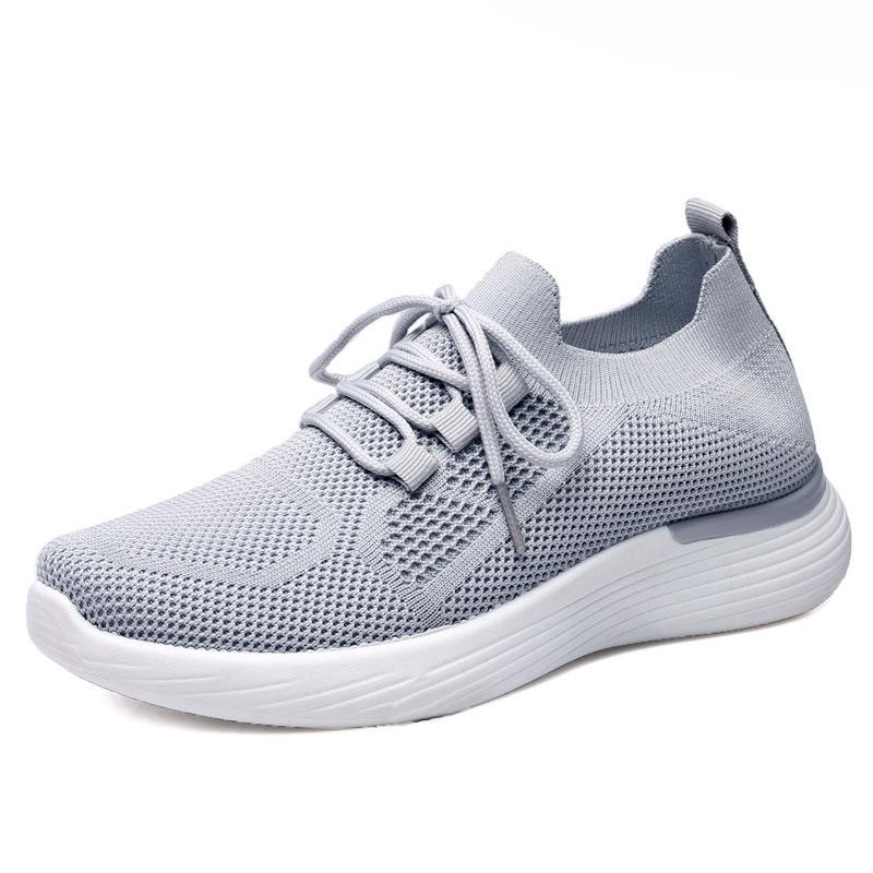 Sneakers women's new mesh fly-woven shoes breathable and comfortable versatile shoes women's casual women's shoes running shoes