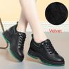 Autumn and Winter New Middle-aged and Elderly Leisure Travel Sports Shoes Comfortable Soft Leather Soft Sole Spring and Autumn Women's Shoes