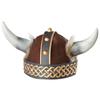 1Pcs/Set Masquerade Ox Decors Medieval Warrior Knight Hat Halloween Viking Cosplay Suit  Men Women