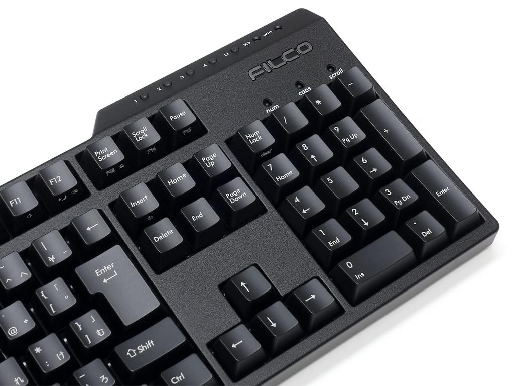 FILCO Механическая клавиатура Majestouch Convertible 3, японская раскладка, 108 клавиш, полноразмерная, красные переключатели, беспроводное Bluetooth-подключение, проводное USB-подключение, DIP