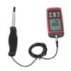 Digital Anemometer High Accuracy HD Handheld Telescopic Multifunctional Wind Speed Meter with Temp H