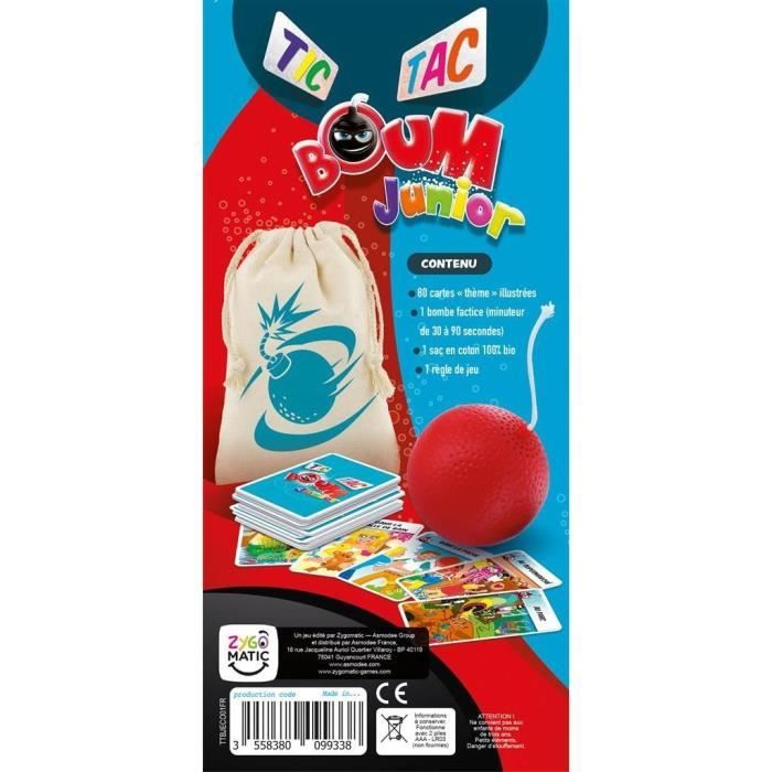 Tic Tac Boum Junior Eco Pack - Asmodee - Jeu de société