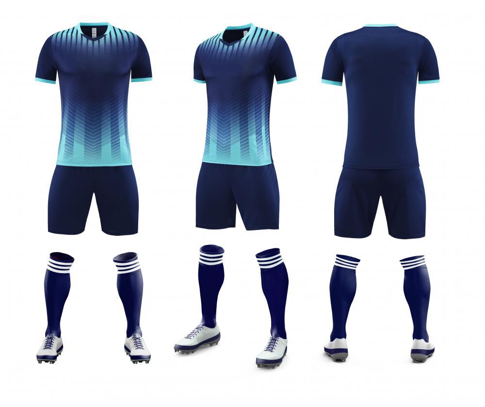 New High-Grade Football Jersey Suit Men'S Game Jersey Summer Football Training Jersey Short-Sleeved Jersey Short-Sleeved