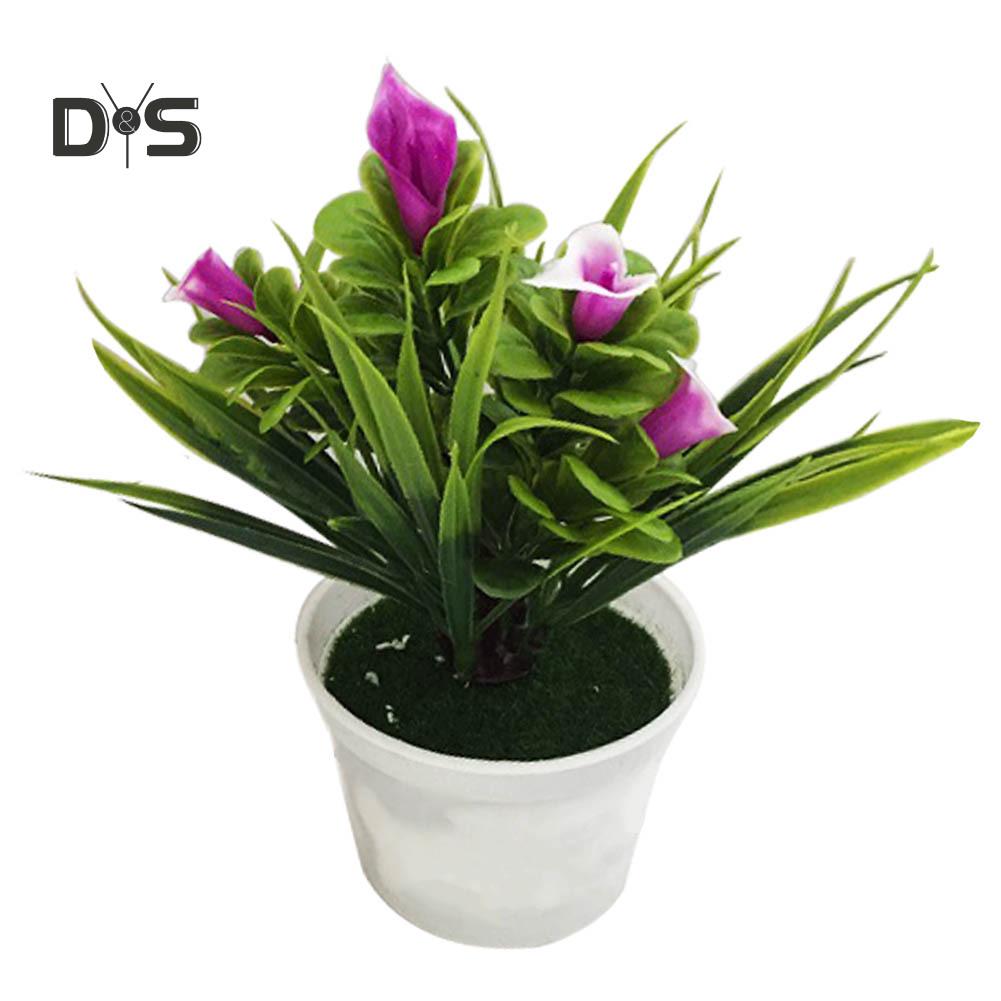 Цветущий букет Искусственный цветок Бонсай Этап Сад Свадьба Домашняя вечеринка Декор Реквизит