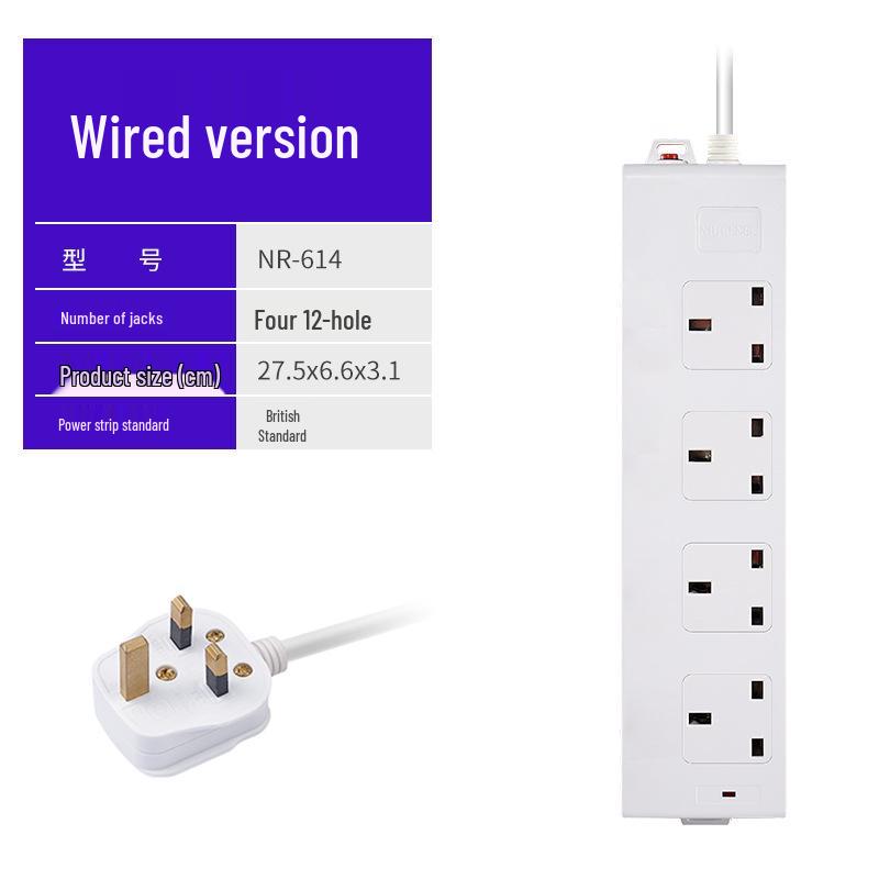 Умный сетевой фильтр Genius UK 13A с защитой от перегрузки и без выключателя, удлинитель 250 В