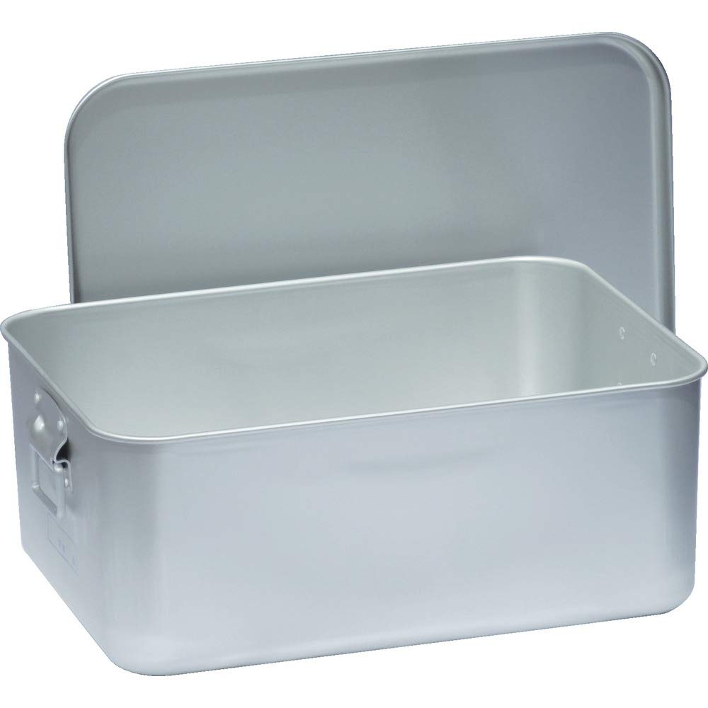 TRUSCO Large Aluminum Container with Lid 445X285X233 ABK-4452