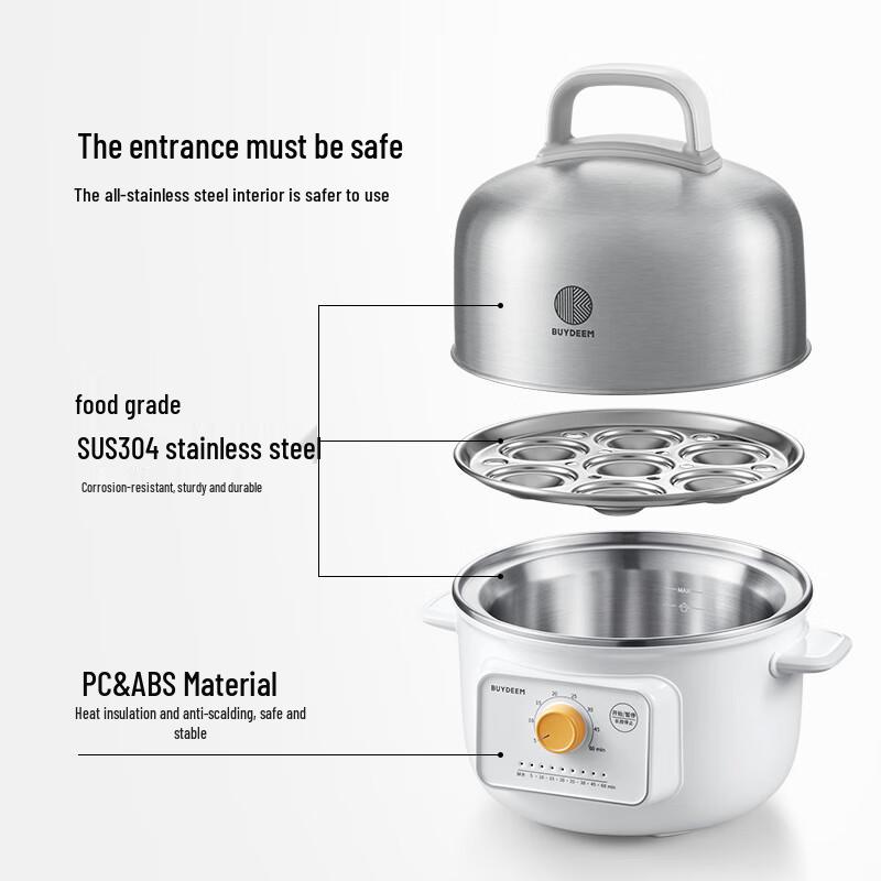 Buydeem G32 Mini Multifunctional Electric Steamer CN plug (adapter included)