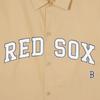 Новая футболка MLB SS24 Унисекс Бежевый Желтый 3AWSV0141-43BGS