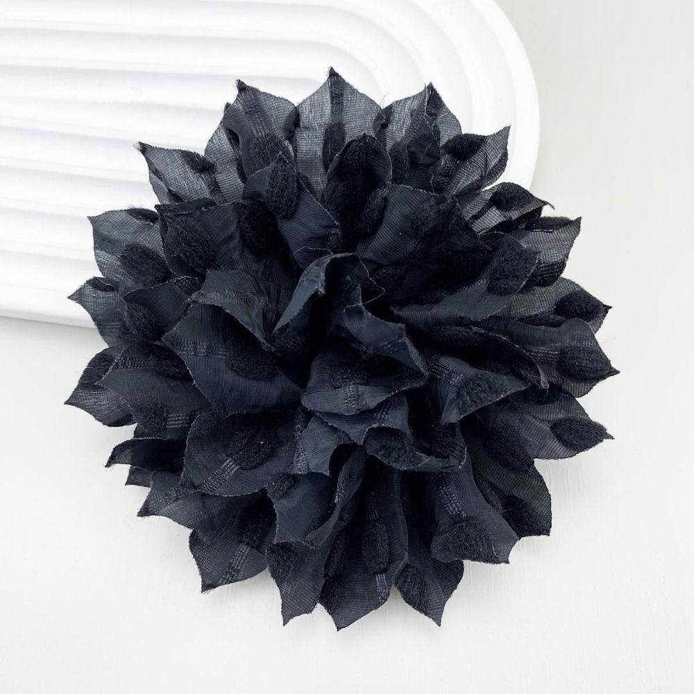 French Floral Brooch Fashion Dress Suit Corsage New Lace Polka Dot Floral Brooch