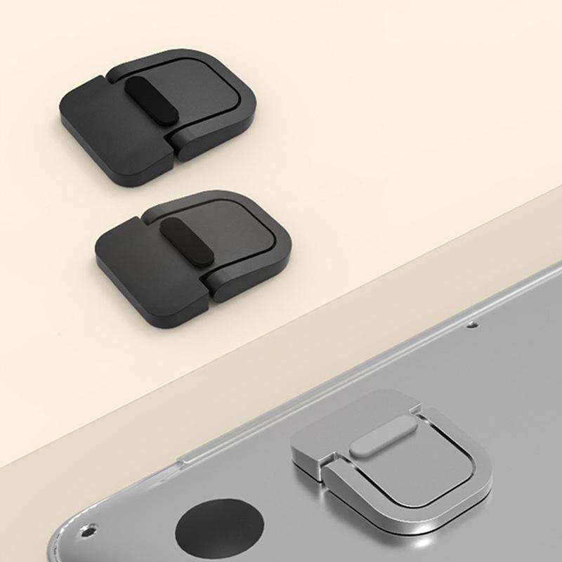 2 шт. Подставка для ноутбука Мини Портативный металлический держатель Складной Невидимый кронштейн для ноутбука Подставка для ноутбука Macbook Охлаждающий держатель