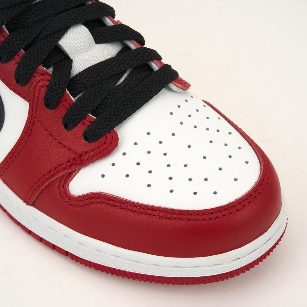 Air Jordan 1 Retro Low OG GS Chicago 2025 Детские кроссовки Красный Varsity-Red Черный HQ6999-600