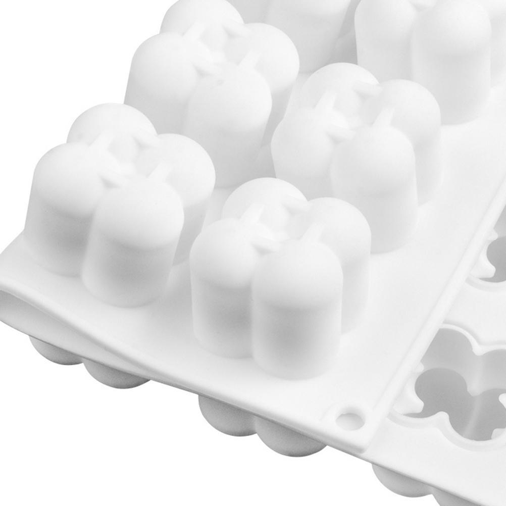 Силиконовая форма для свечей 3D Мини Куб Пузырь Шар Силиконовая форма DIY Шоколадная Свеча Силиконовая форма