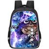 Рюкзак One Piece Луффи для детей Школьный рюкзак Прочный нейлон Мультяшный дизайн