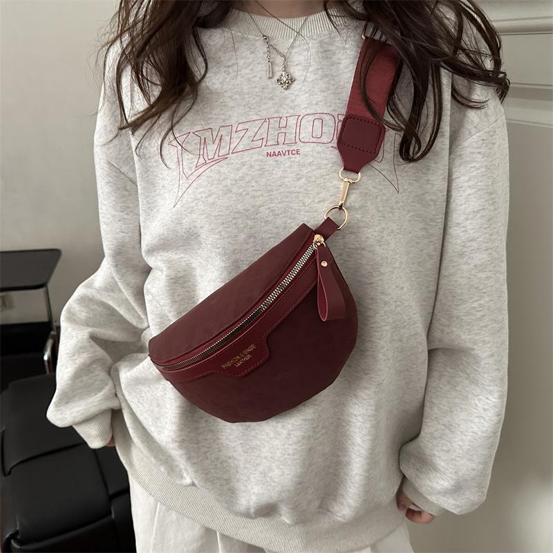 Высококачественная модная, повседневная, простая и нишевая нагрудная и поясная сумка с леопардовым принтом