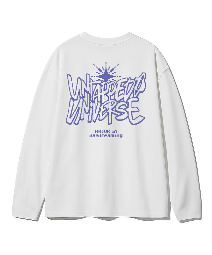 UNTAPPED STUDIO Pixel Artwork Oversized Long Sleeve T-Shirt 8 Colors (Type A)