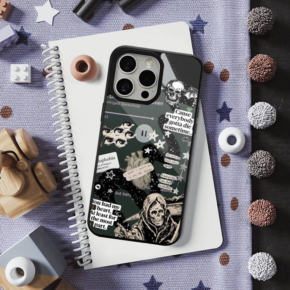 Band A-Avenged S-Sevenfold Phone Case  For iPhone 16,15,14,13,12,11,Pro,Max,Plus,Mini,Magsafe,Magnetic Wireless Charging Case