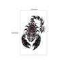 Animal Tattoo Sticker Tiger Head Wolf Head Geometric Shape Wind Set Water Transfer Flower Arm Sticker