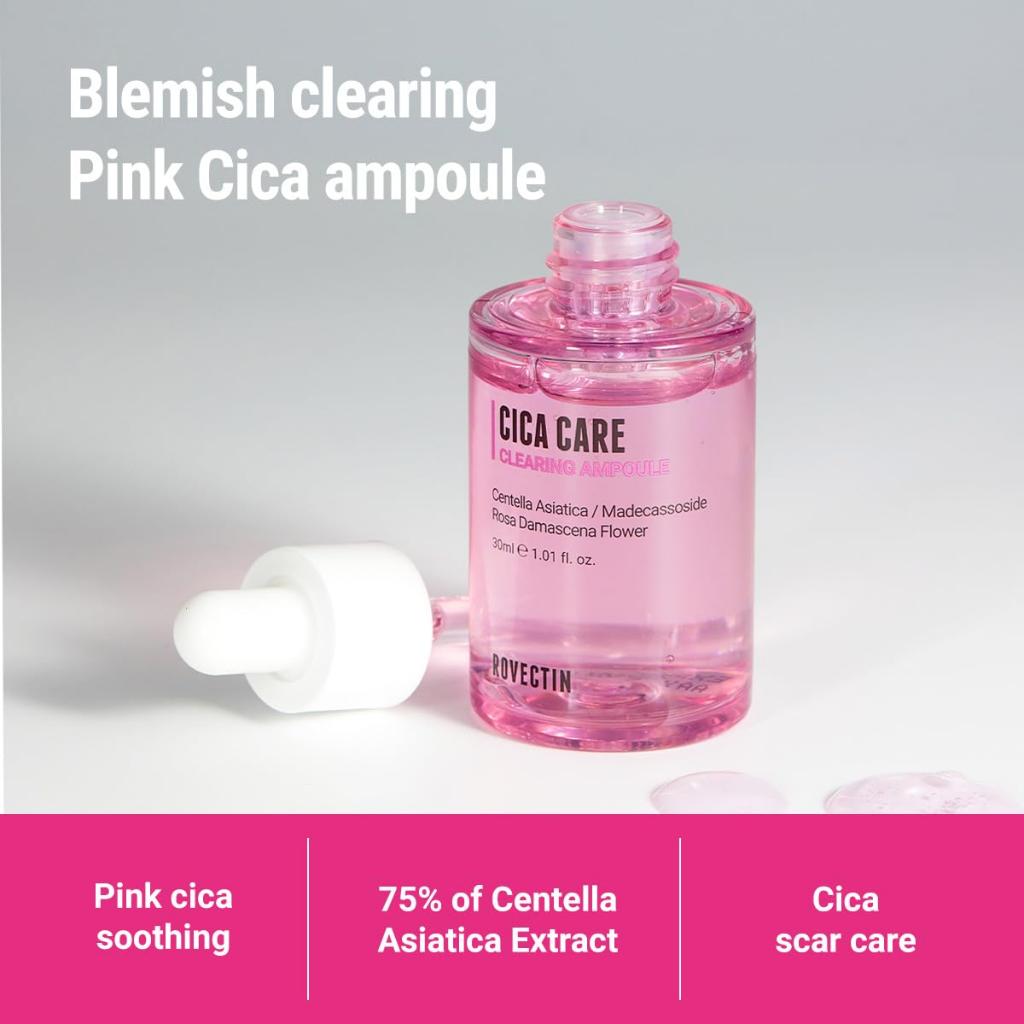 ROVECTIN Cica Care Очищающая ампула 30 мл