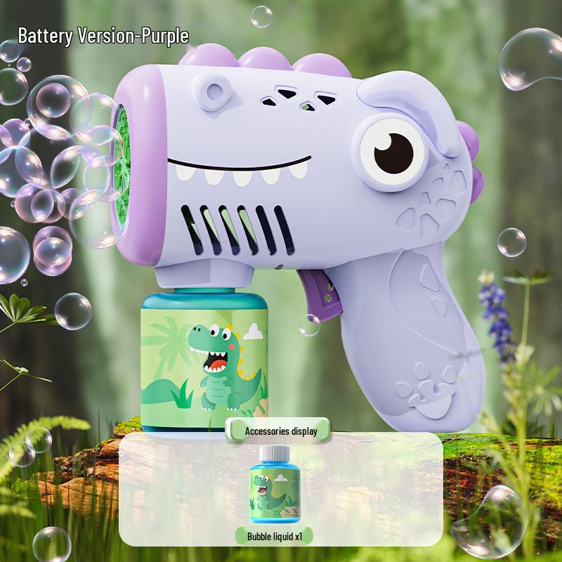 Unicorn Electric Bubble Maker: Kids' Automatic Light-Up Bubble Gun Gift