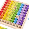Montessori Educational Wooden Math Toys For Kids Children Baby Toys 99 Multiplication Table Math Arithmetic Teaching Aids
