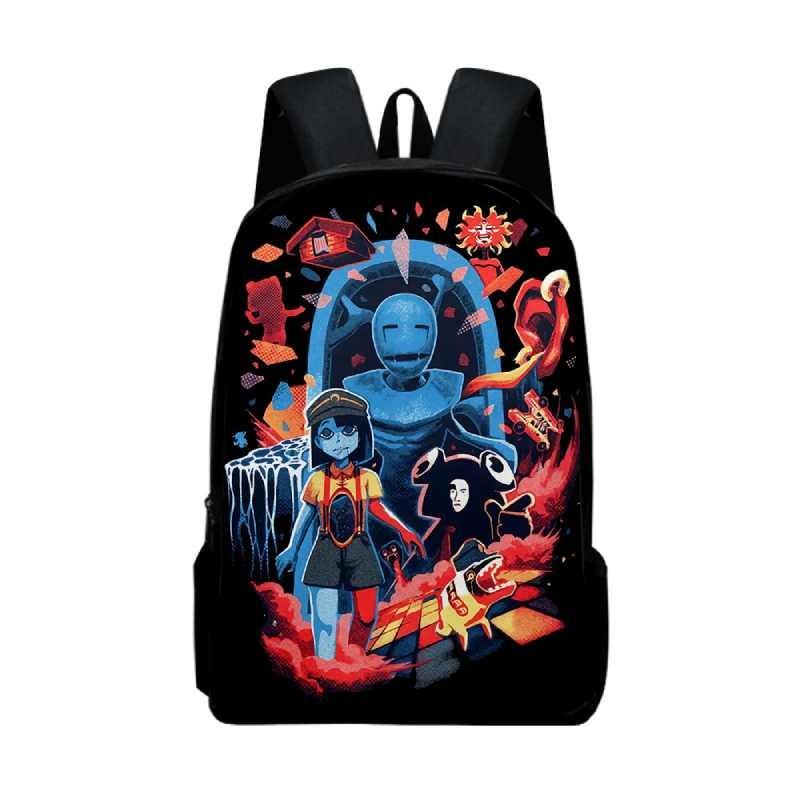 Bbq Dream Ena Student Book Backpack Fashionable Prints Schoolbag Gifts Kids