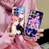 Чехол для мобильного телефона ReZero Rem Ram из матового ТПУ для Honor 90 80 70 60 50 30 20 10 9 8 7 Pro S SE Lite 5G, цветная печать