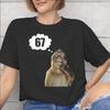 New Arrival Thinking Monkey Meme T Shirt for Unisex Unisex Cotton Tee Shirt Short Sleeve Clothes