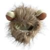 Breathable Lion Mane Wig Cap Hat Fluffy Pet Costume Comfortable Fit Dog Cat Wig Hat  Cosplay