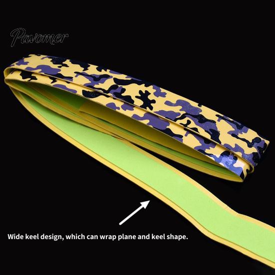 Practical Fishing Rod Tape 1.5m Widely Used Handle Camouflage Sweat Absorbing Personalized Appearance Grip Winding Strap for Pole