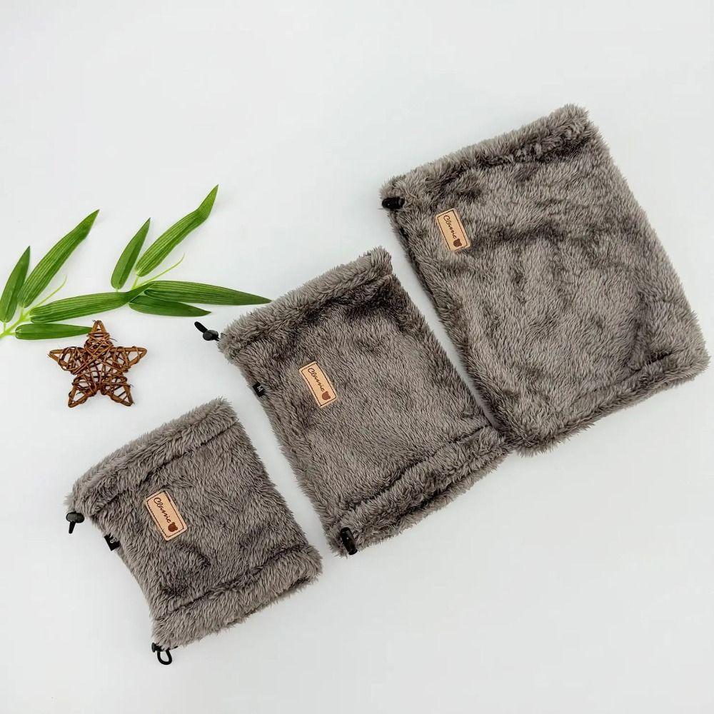 Noise-proof Dog Calming Earmuffs Warm Puppy Scarf Soft Pet Neck Gaiter for Small Medium Large Dogs