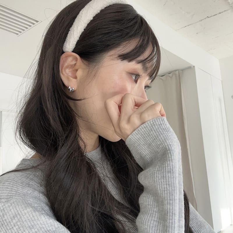 Моксэ Твидовая повязка для волос (5цвет)