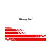 5PCS Universal Car Styling Side Skirts Hood Rearview Mirrors Decorative Auto Body Racing Sports Decals Car DIY Stripe Sticker